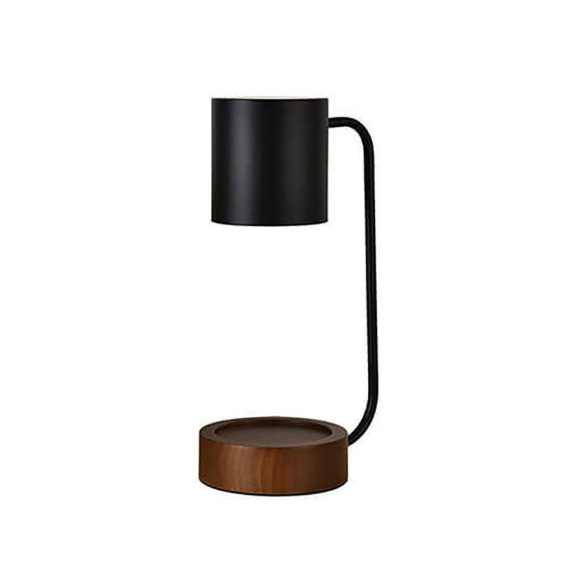 Wood Melting Wax Table Lamp