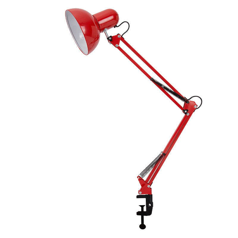 Retractable Clip Arm Table Lamp