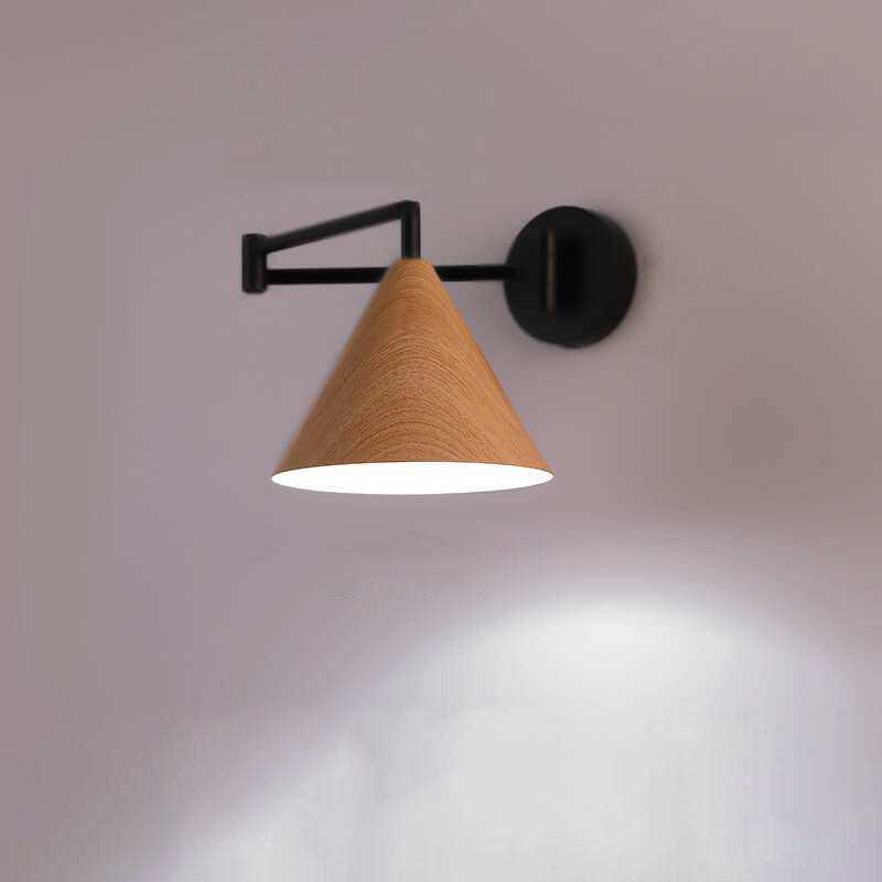 Nordic Cone Swing Arm Wall Sconce