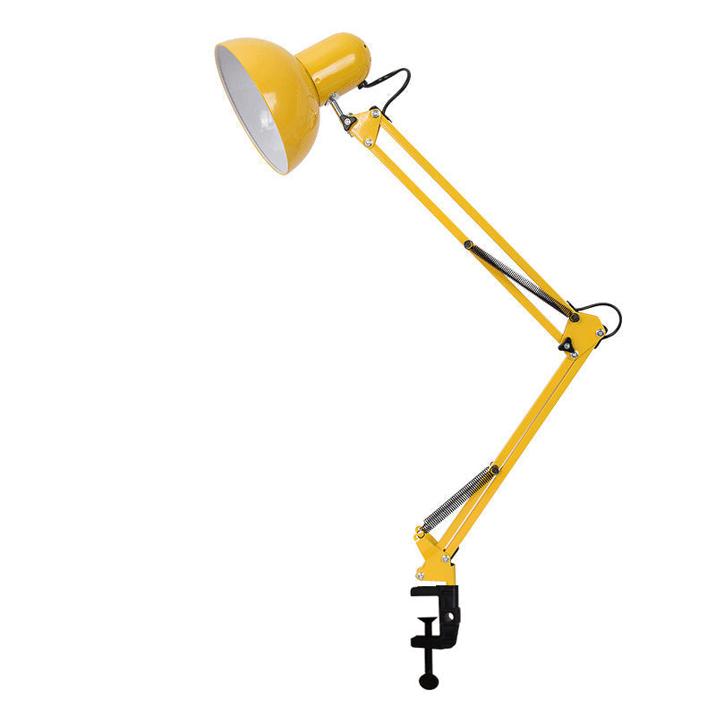 Retractable Clip Arm Table Lamp