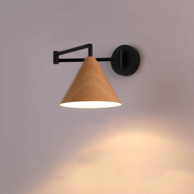 Nordic Cone Swing Arm Wall Sconce