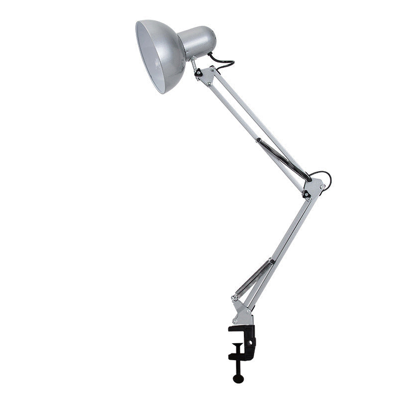 Retractable Clip Arm Table Lamp
