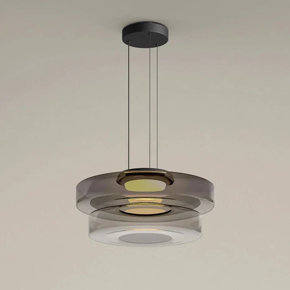 Irva Italian Glass Pendant Light