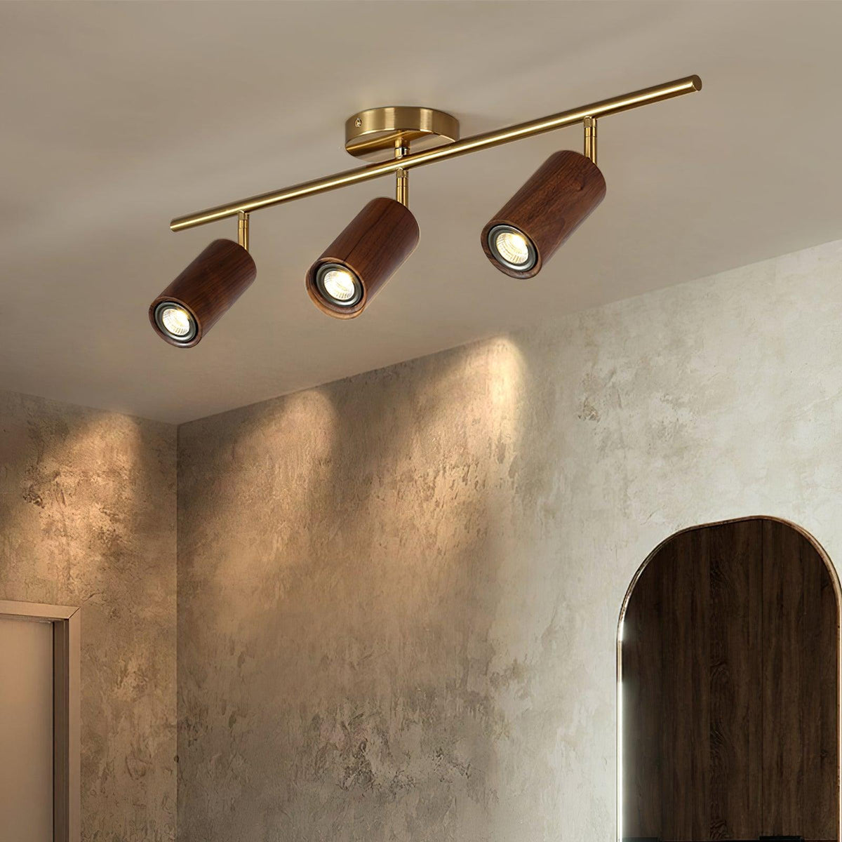 Thio Wooden Track Light