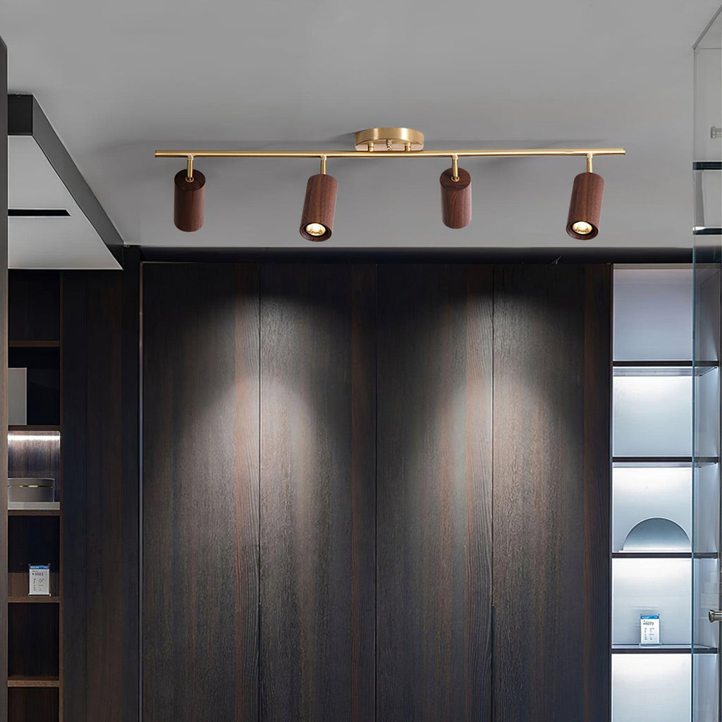 Thio Wooden Track Light