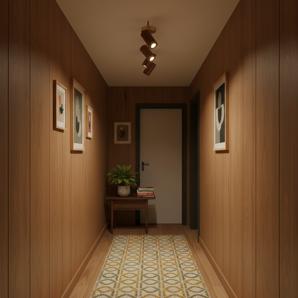 Thio Wooden Track Light