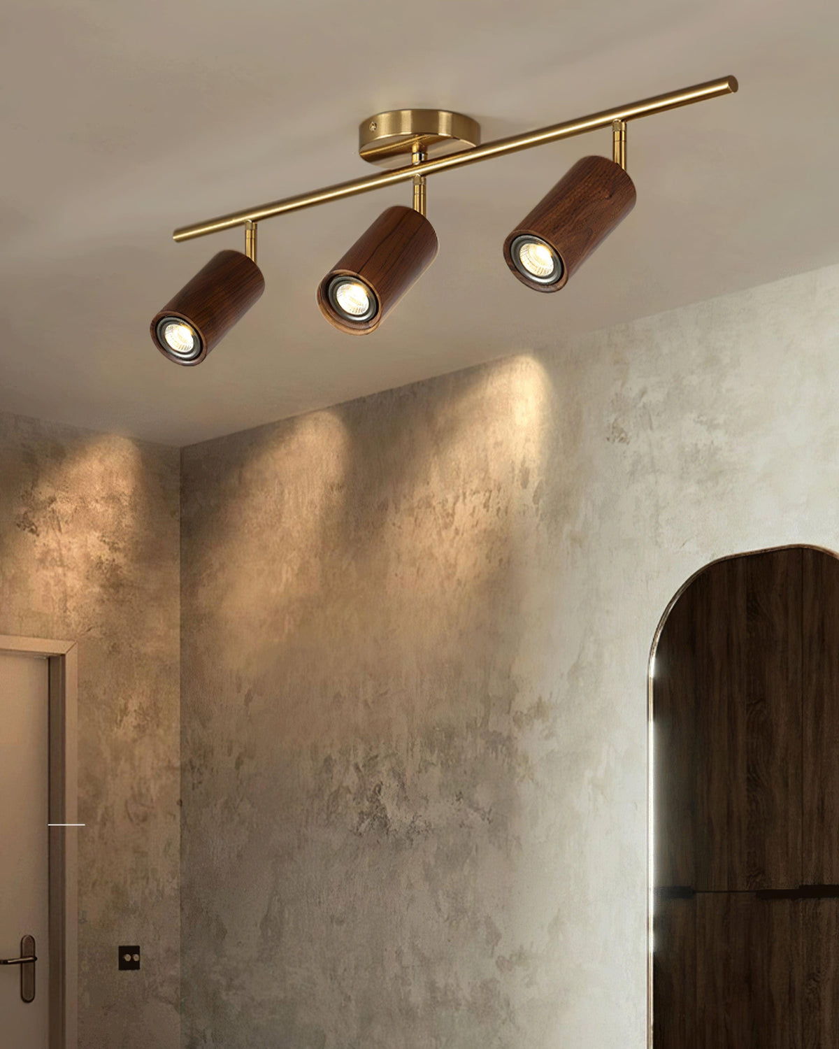 Thio Wooden Track Light
