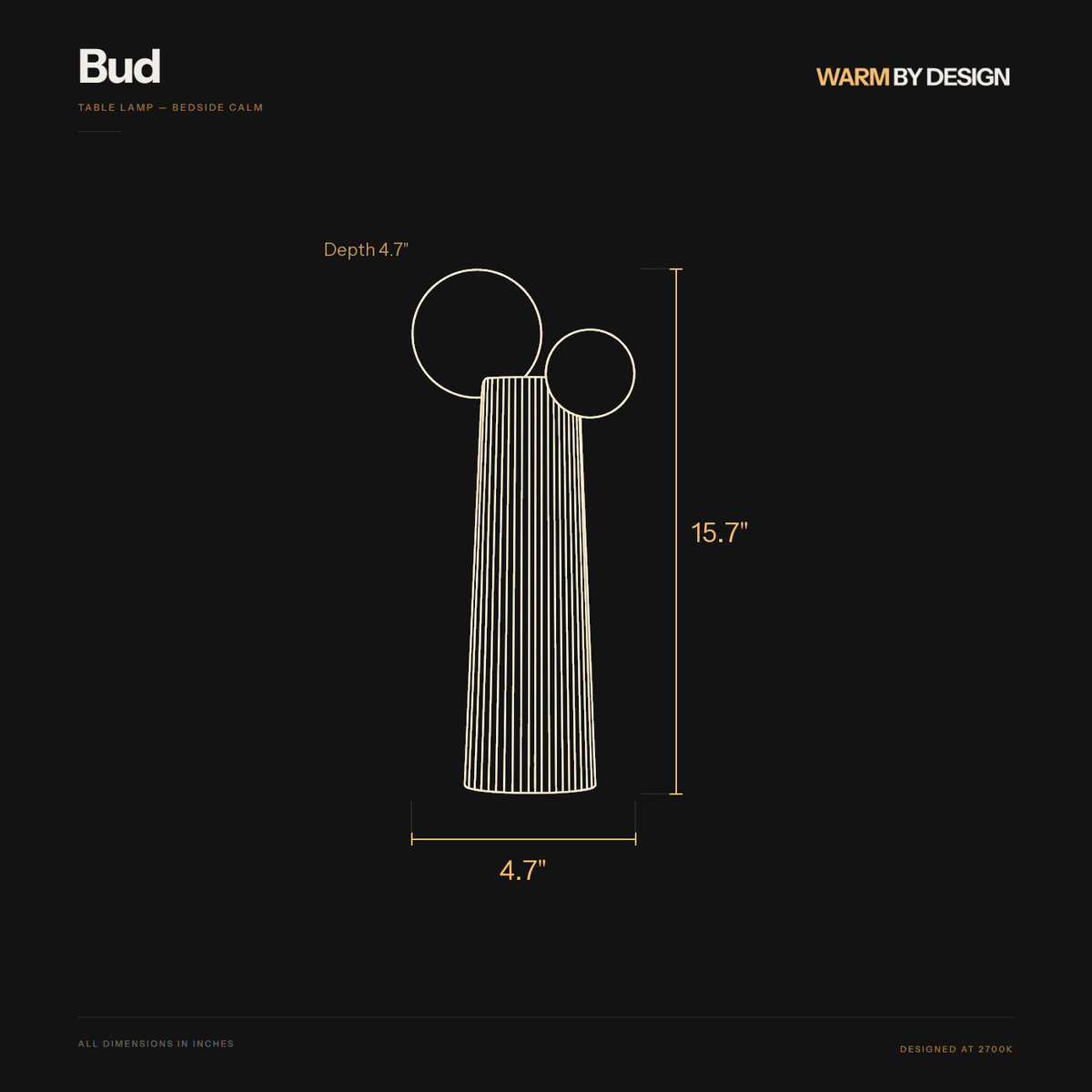 Bud Cordless Opal Table Lamp