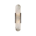 Elliptical Marble Wall Sconce