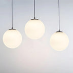 Modern Glass Globe Pendant Light