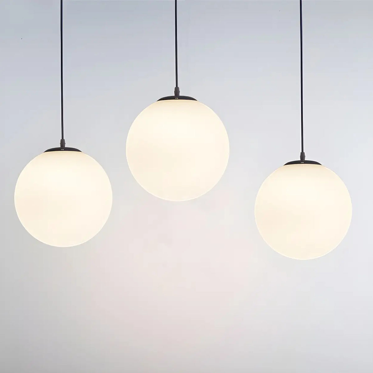 Modern Glass Globe Pendant Light
