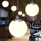 Modern Glass Globe Pendant Light