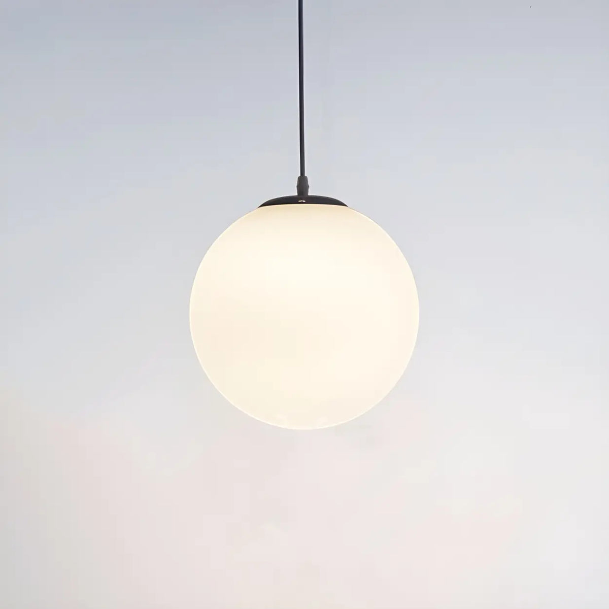 Modern Glass Globe Pendant Light