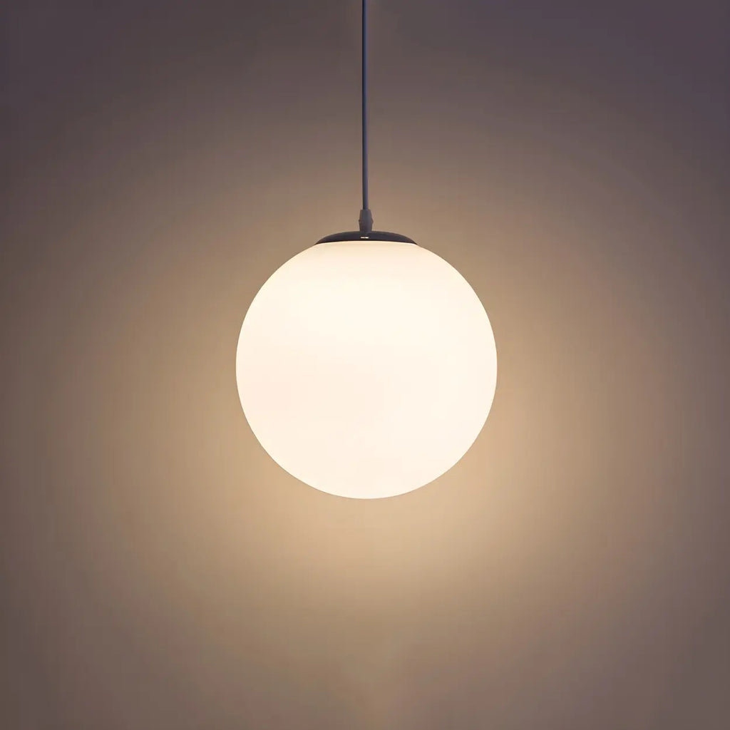 Modern Glass Globe Pendant Light