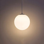 Modern Glass Globe Pendant Light