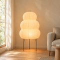 Cumulus Paper Sculpture Floor Lamp Hero