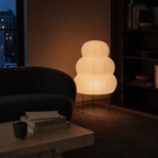Cumulus Paper Sculpture Floor Lamp