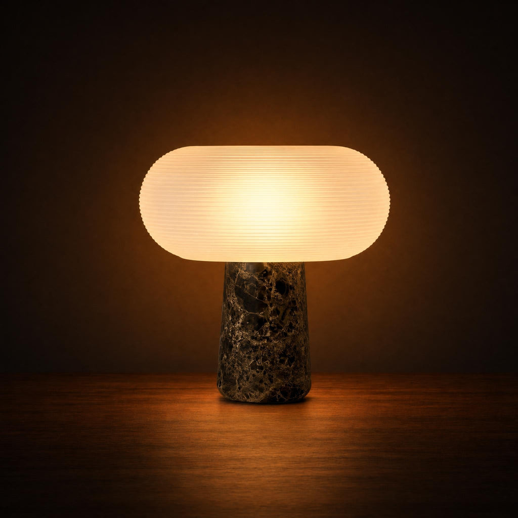 Flint Marble Table Lamp