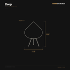Drop Paper Table Lamp