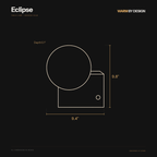 Eclipse Glass Table Lamp