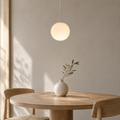 Elya Satin Glass Pendant Light Hero - 15cm