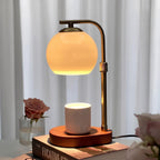 Glass Globe Candle Warmer Lamp