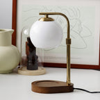 Glass Globe Candle Warmer Lamp