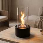 Rotating Flame Fireplace Lamp