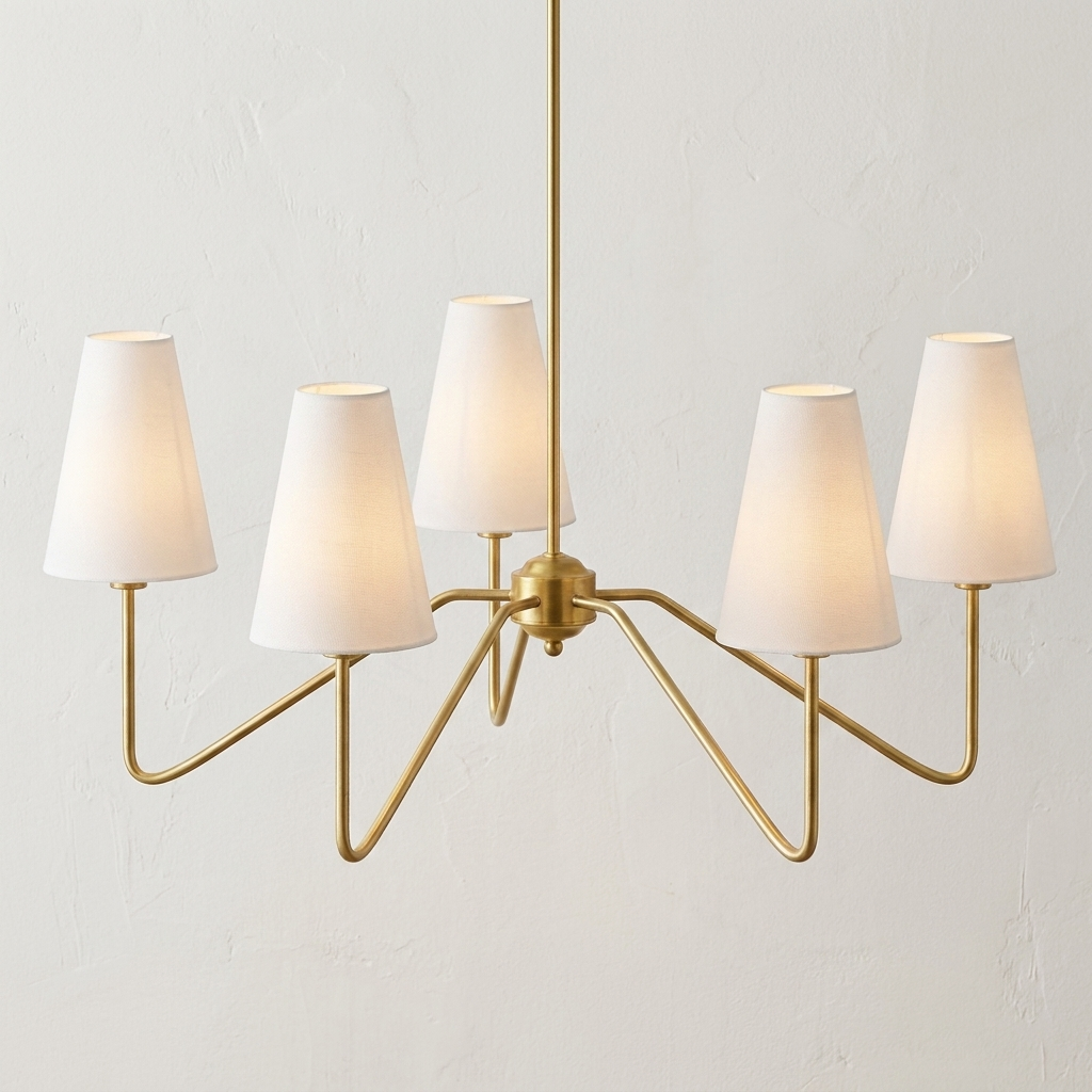 Retro Industrial Multi-Head Chandelier