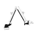 Cone Swing Arm Wall Sconce
