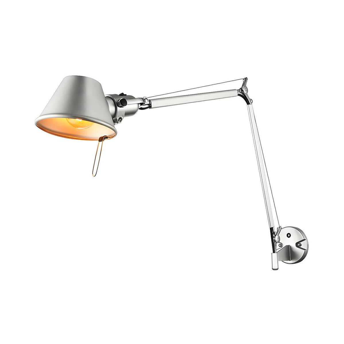 Cone Swing Arm Wall Sconce