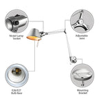 Cone Swing Arm Wall Sconce