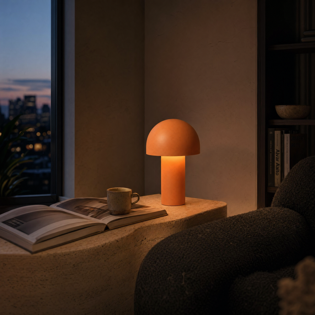 Poppy Metal Table Lamp