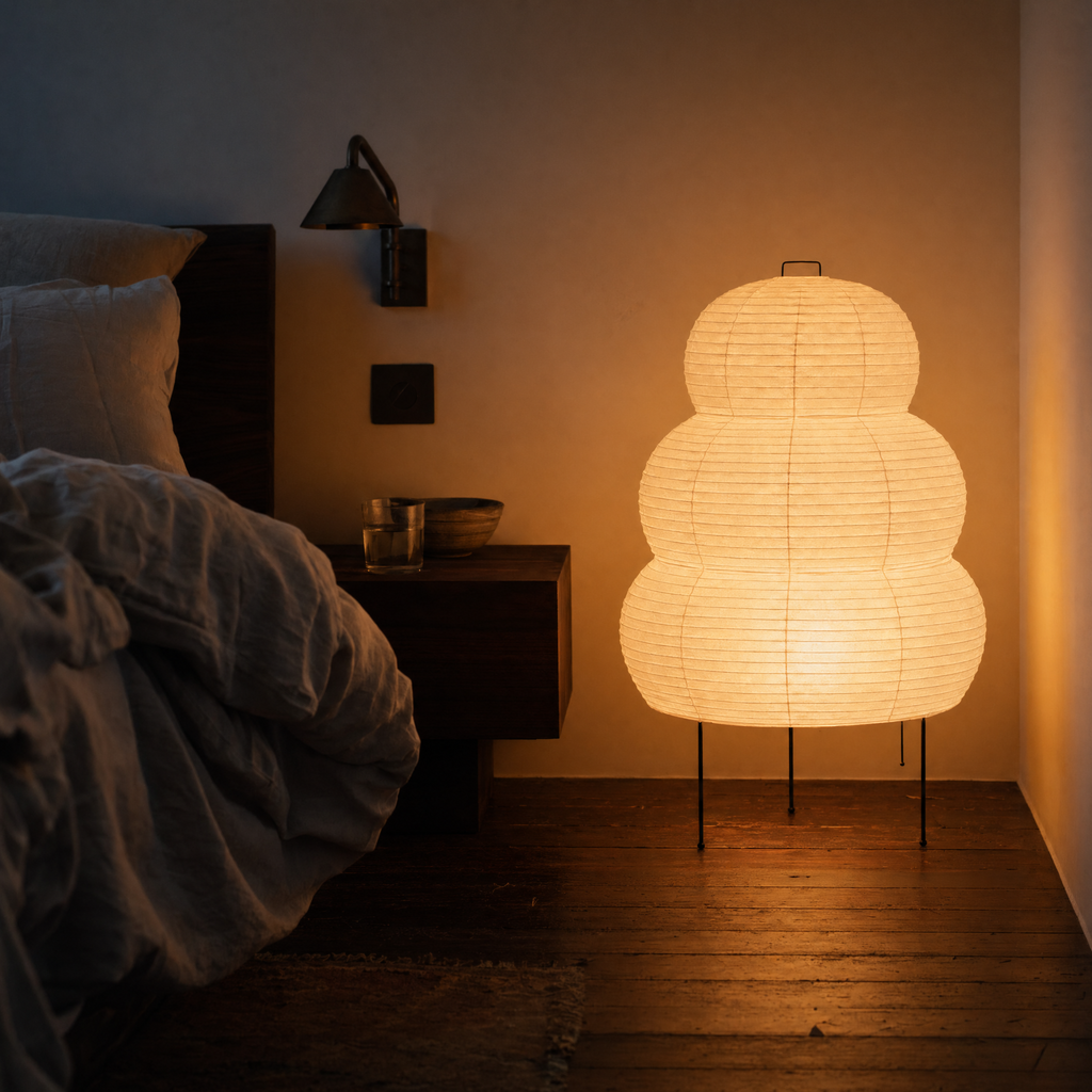 Cumulus Paper Sculpture Floor Lamp