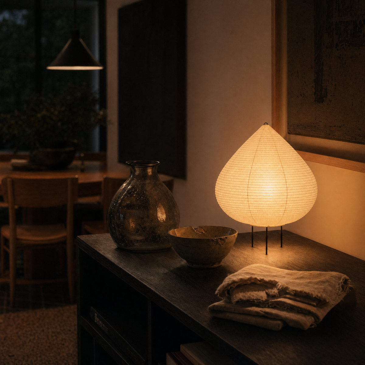 Drop Paper Table Lamp