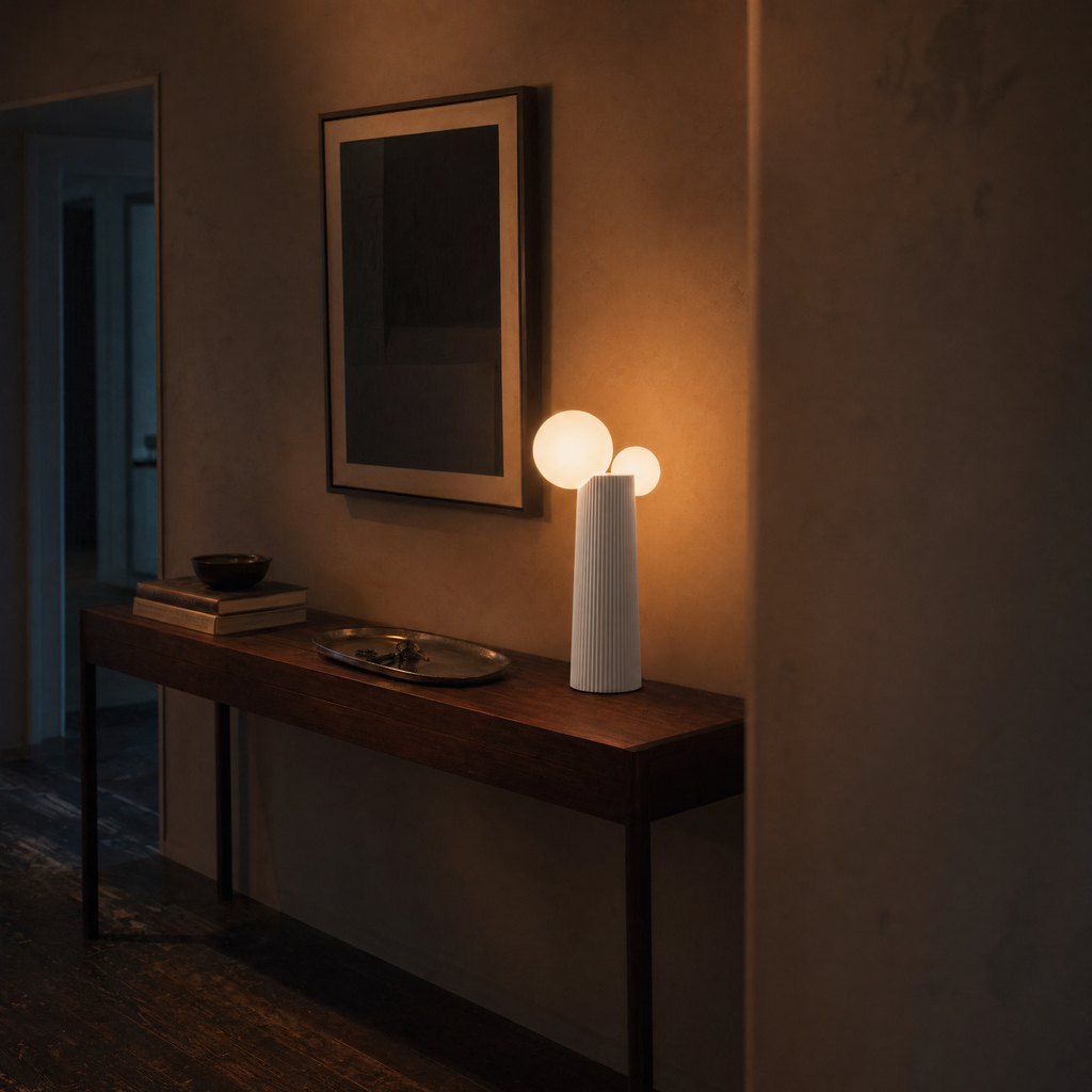Bud Cordless Opal Table Lamp