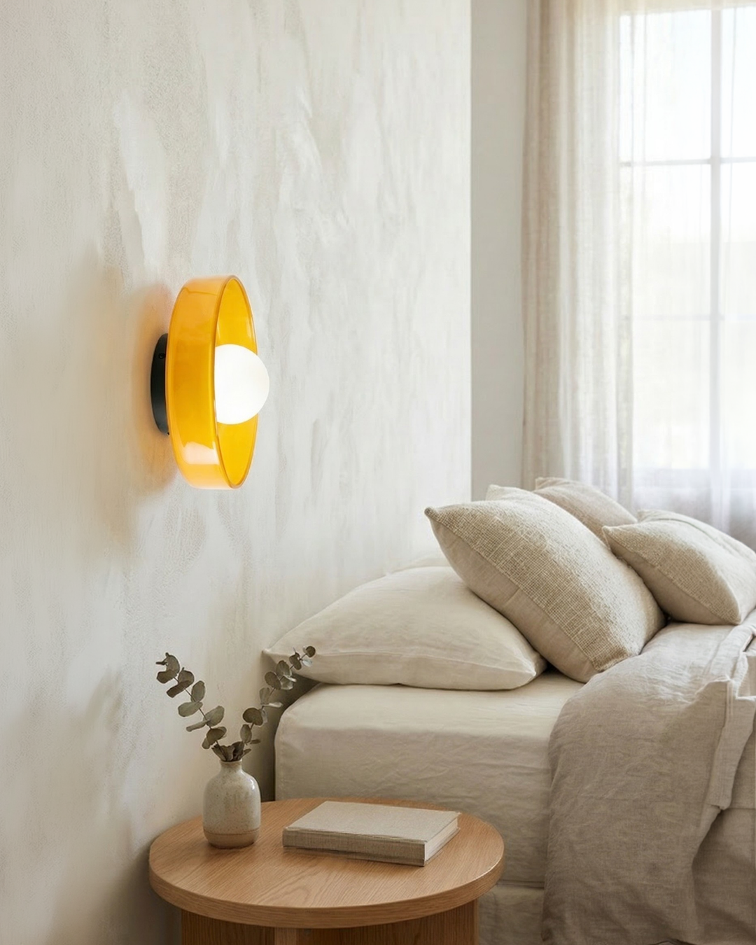 Lina Round Glass Pendant Light