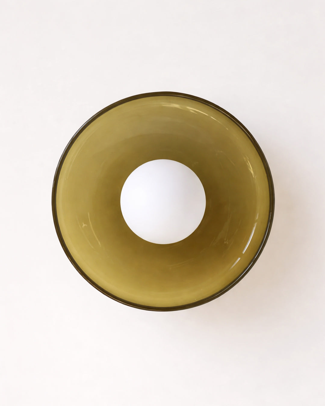 Lina Round Glass Pendant Light