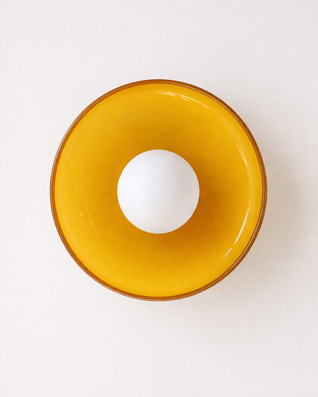 Lina Round Glass Pendant Light