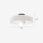 Lina Round Glass Pendant Light
