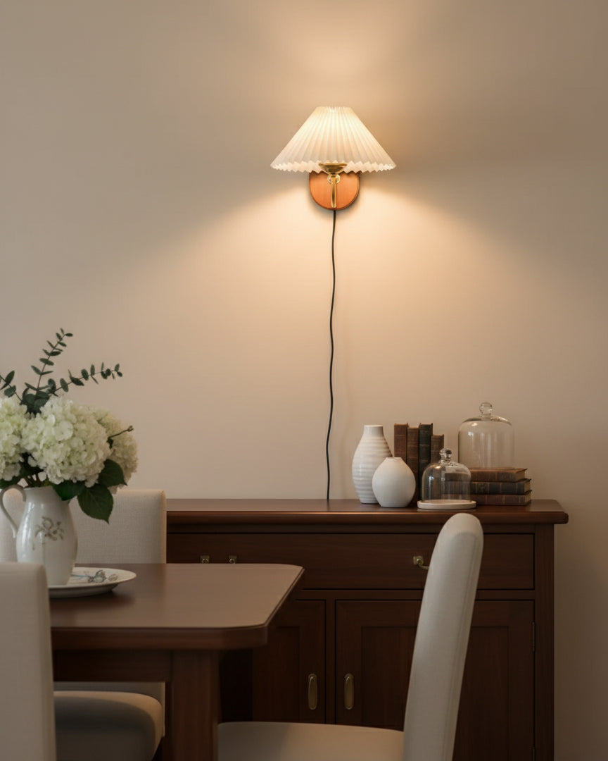 Louise Plug In Wall Lamp