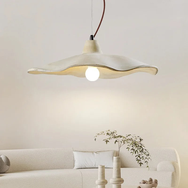Niro Scalloped Bell Pendant Light