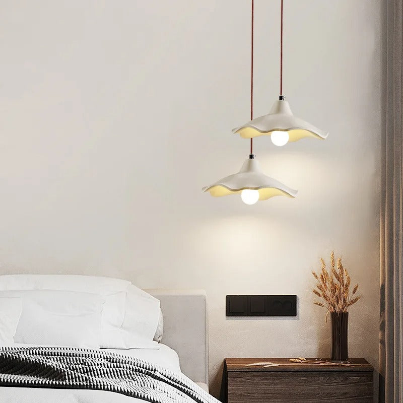 Niro Scalloped Bell Pendant Light