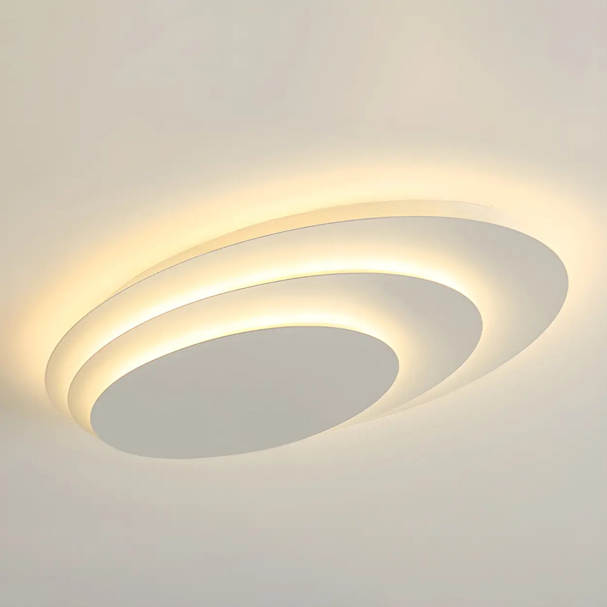 Tiered LED Flush Mount Light