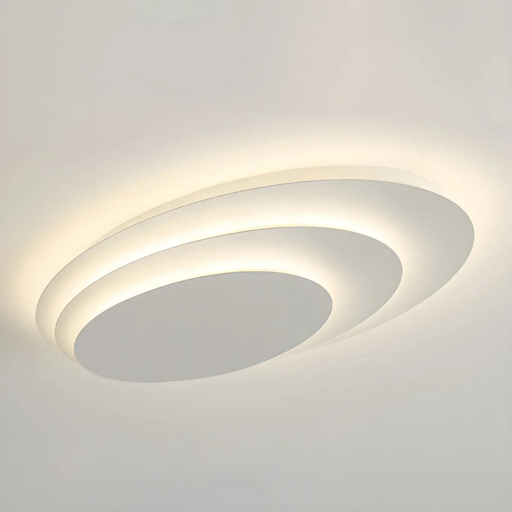 Tiered LED Flush Mount Light