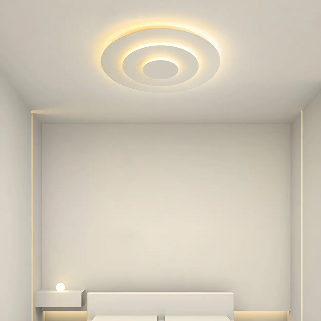 Tiered LED Flush Mount Light