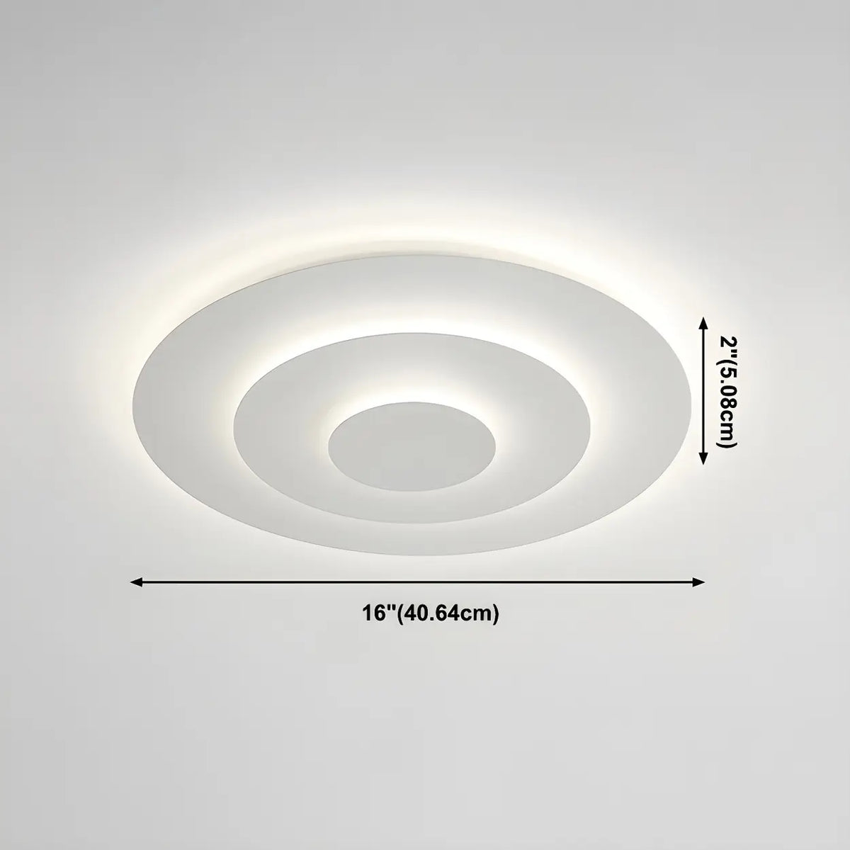 Tiered LED Flush Mount Light