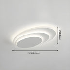 Tiered LED Flush Mount Light