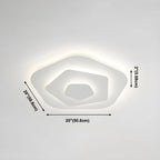Tiered LED Flush Mount Light