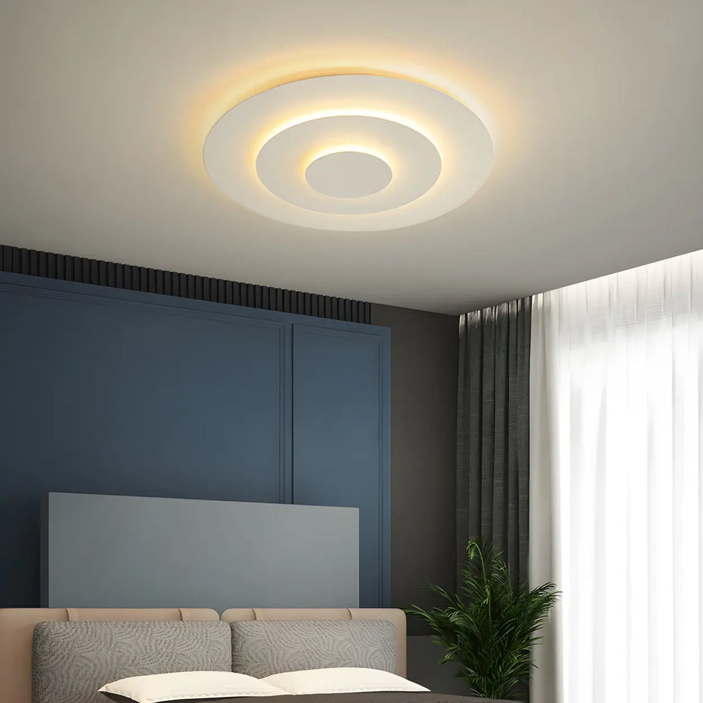 Tiered LED Flush Mount Light